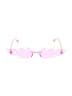 Unbranded Pink Sunglasses One size - photo 2