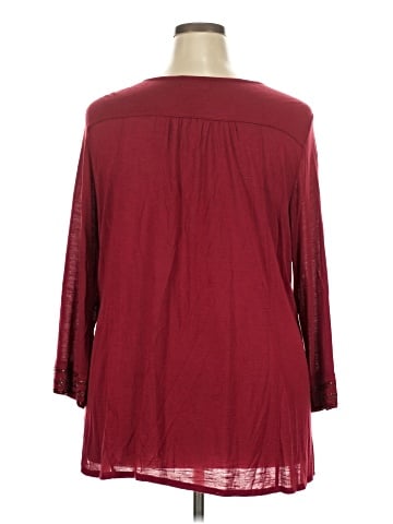 Lucky Brand 3/4 Sleeve Blouse (view 2)