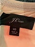 J.Crew Tweed Gray Cocktail Dress Size 10 - photo 7