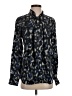 Theory 100% Silk Black Long Sleeve Silk Top Size S - photo 1