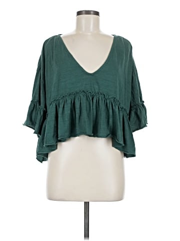 Kimchi Blue 3/4 Sleeve Blouse (view 1)