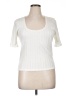 RE/DONE Ivory Short Sleeve Top Size XL - photo 1