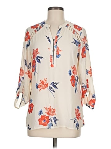 Maurices 3/4 Sleeve Blouse (view 1)