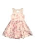 Zenzi 100% Polyester Floral Pink Dress Size 7 - 8 - photo 2
