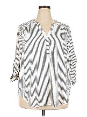 Torrid 3/4 Sleeve Blouse (view 1)