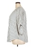 Torrid 100% Polyester Stripes Ivory 3/4 Sleeve Blouse Size 2X Plus (2) - photo 5