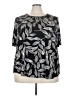 Lane Bryant Silver Short Sleeve T-Shirt Size 26 - 28 Plus - photo 1