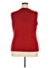 East5th Red Sleeveless Blouse Size 2X - photo 2
