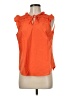 Talbots 100% Cotton Orange Tank Top Size Med Petite - photo 1