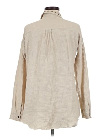 Hem & Thread Long Sleeve Blouse (view 2)