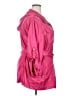 MICHAEL Michael Kors 100% Polyester Pink Raincoat Size 2X - photo 4