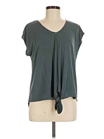 Green Envelope Short Sleeve Top (view 1)