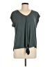 Green Envelope Gray Short Sleeve Top Size M - photo 1