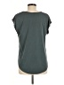 Green Envelope Gray Short Sleeve Top Size M - photo 2