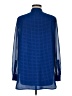 Anne Klein 100% Polyester Blue Long Sleeve Blouse Size M - photo 2