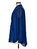 Anne Klein 100% Polyester Blue Long Sleeve Blouse Size M - photo 5