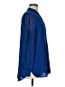 Anne Klein 100% Polyester Blue Long Sleeve Blouse Size M - photo 4
