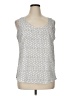 Faded Glory 100% Polyester White Sleeveless Top Size XL - photo 1