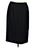 Kasper 100% Polyester Solid Black Formal Skirt Size 12 - photo 1