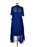 Calvin Klein 100% Polyester Blue Cocktail Dress Size 18 - photo 2