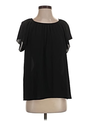Ann Taylor Short Sleeve Blouse (view 1)
