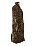 Kendall & Kylie 100% Polyester Animal Print Brown Coat Size XS - photo 4