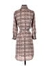 CAbi Print Tan Gray Casual Dress Size S - photo 2