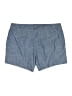 Lands' End 100% Baumwolle Chevron-herringbone Blue Shorts Size 12 - photo 2