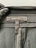 BCBGMAXAZRIA 100% Polyurethane Metallic Black Shorts Size S - photo 3