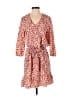 CAbi 100% Polyester Animal Print Red Casual Dress Size S - photo 1