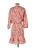 CAbi 100% Polyester Animal Print Red Casual Dress Size S - photo 2