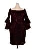Venus Burgundy Cocktail Dress Size 20 - photo 1