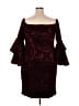 Venus Burgundy Cocktail Dress Size 20 - photo 2