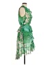 Hale Bob 100% Polyester Tropical Green Cocktail Dress Size M - photo 4
