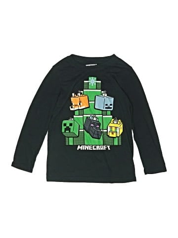 Minecraft Long Sleeve T-Shirt (view 1)