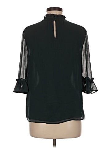 Ann Taylor Factory 3/4 Sleeve T-Shirt (view 2)