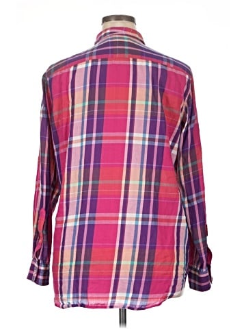 Lauren by Ralph Lauren Long Sleeve Button-Down Shirt (view 2)