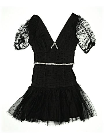 Self-Portrait polka-dot tulle mini dress (view 1)