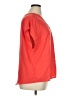 Banana Republic 100% Polyester Orange Short Sleeve Blouse Size XL - photo 4