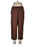 Lands' End Brown Casual Pants Size 12 (petite) - photo 1