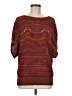 Architect Chevron-herringbone Red Pullover Sweater Size M - photo 1
