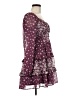 Altar'd State 100% Polyester Floral Burgundy Cocktail Dress Size M - photo 4