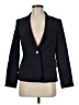 Theory Solid Blue Black Blazer Size 6 - photo 1