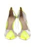 Schutz Color Block Green Heels Size 8 - photo 2