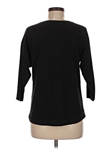Zara W&B Collection 3/4 Sleeve T-Shirt (view 2)