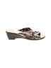 Patrizia by Spring Step Animal Print Tan Wedges Size EU 37 - photo 1