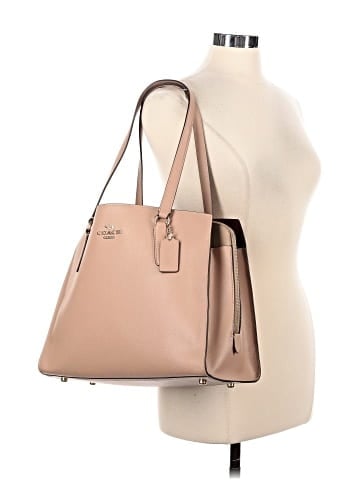 Coach Leather Tote (view 2)