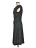En Focus Studio Chevron-herringbone Gray Casual Dress Size 4 - photo 5