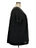 Torrid Solid Black Short Sleeve T-Shirt Size 4X Plus (4) - photo 4