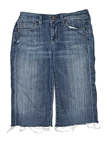 7 For All Mankind Denim Shorts (view 1)